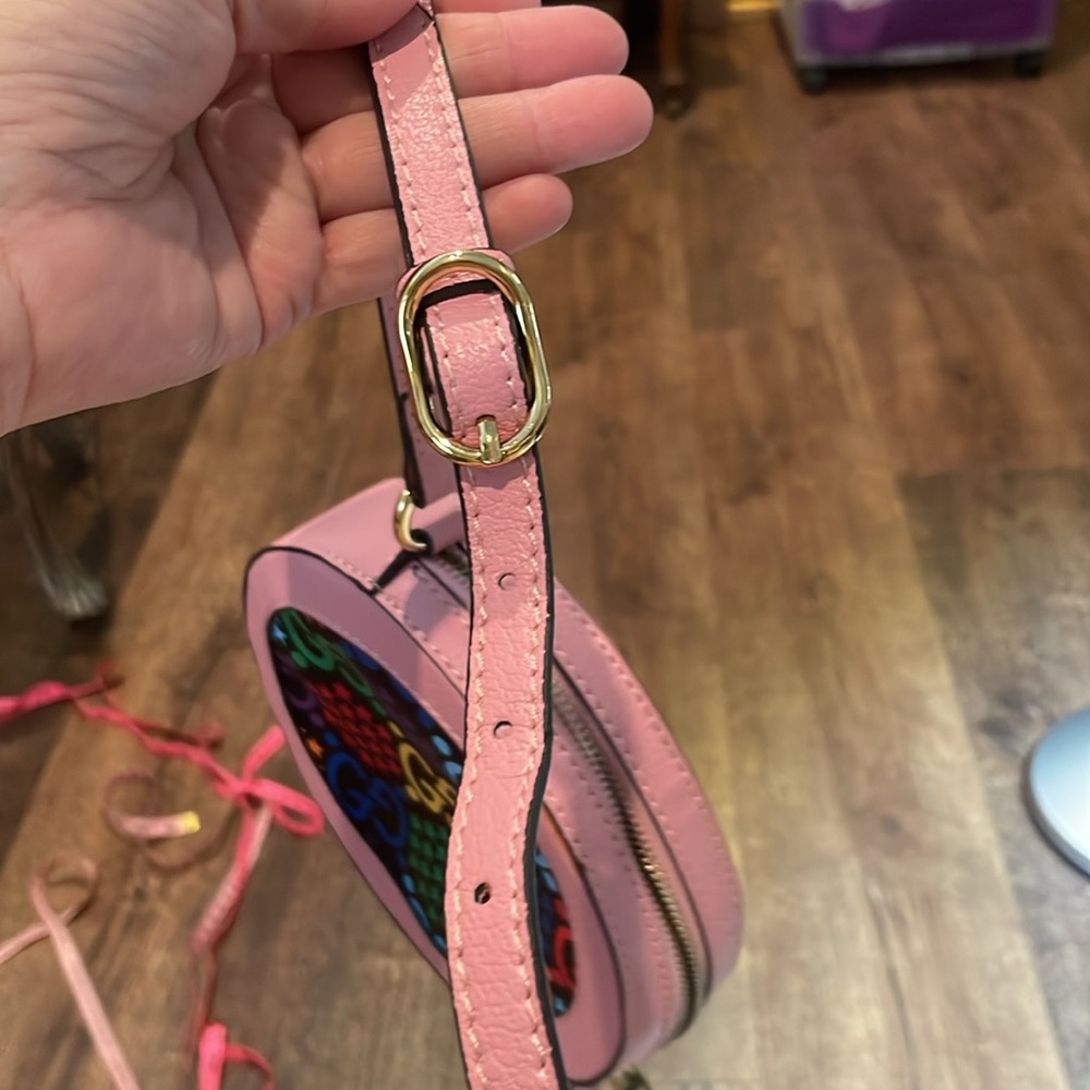 Gucci GG supreme psychedelic round Crossbody bagš - Picture 7 of 14